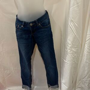 Gogo star ankle length stretch jeans size 1. Gently worn